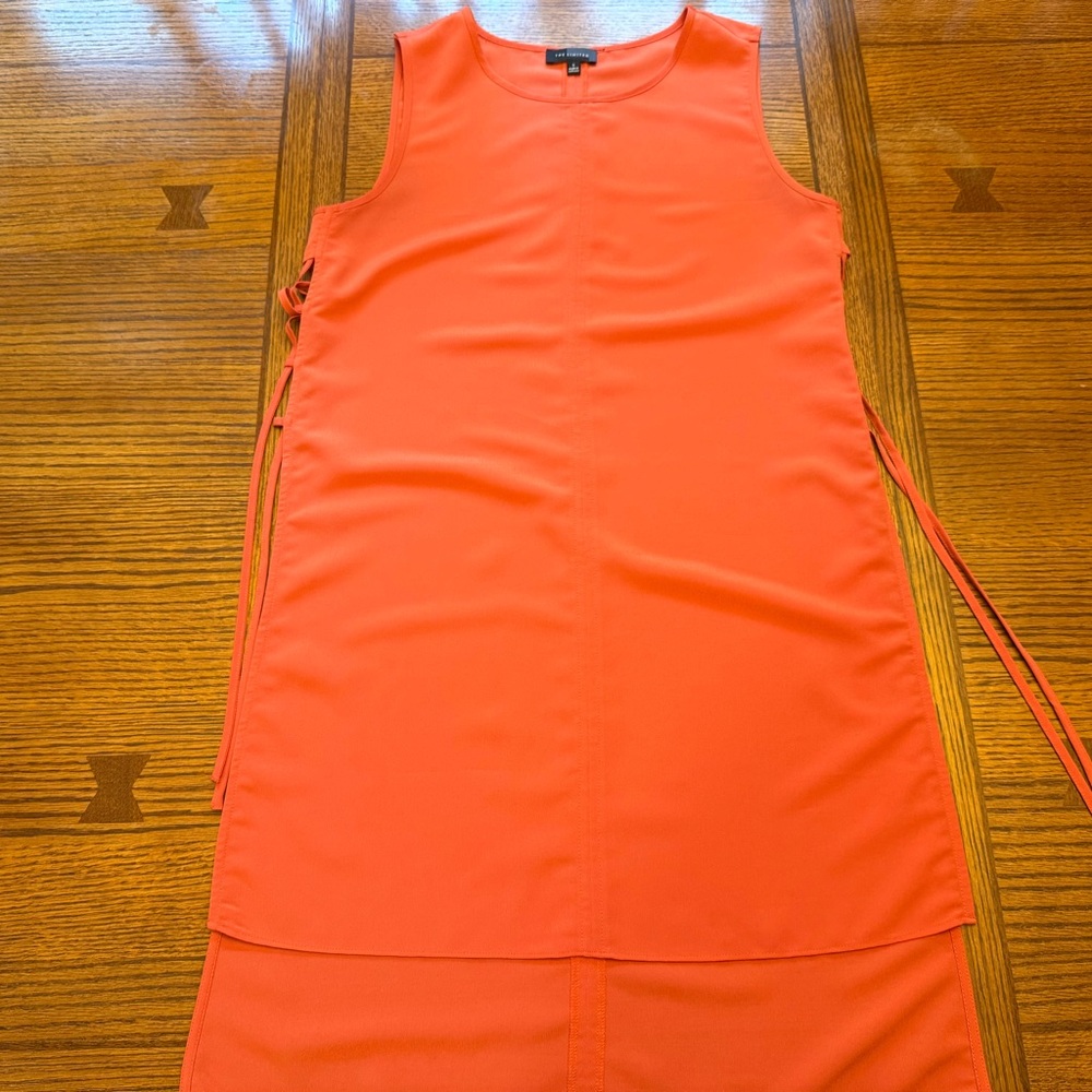 The Limited Vibrant Orange High Low Dress